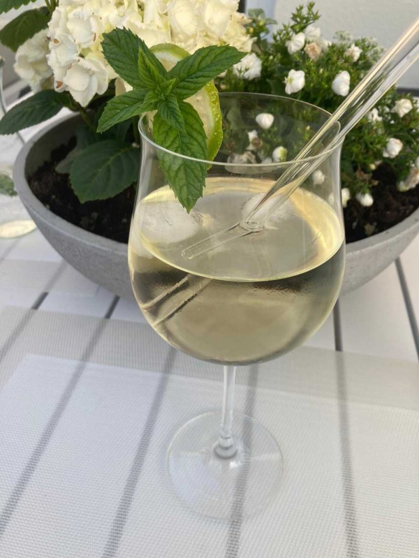 ICM Gartenlounge Tisch Alu Wein entspannen Luxus Sommer