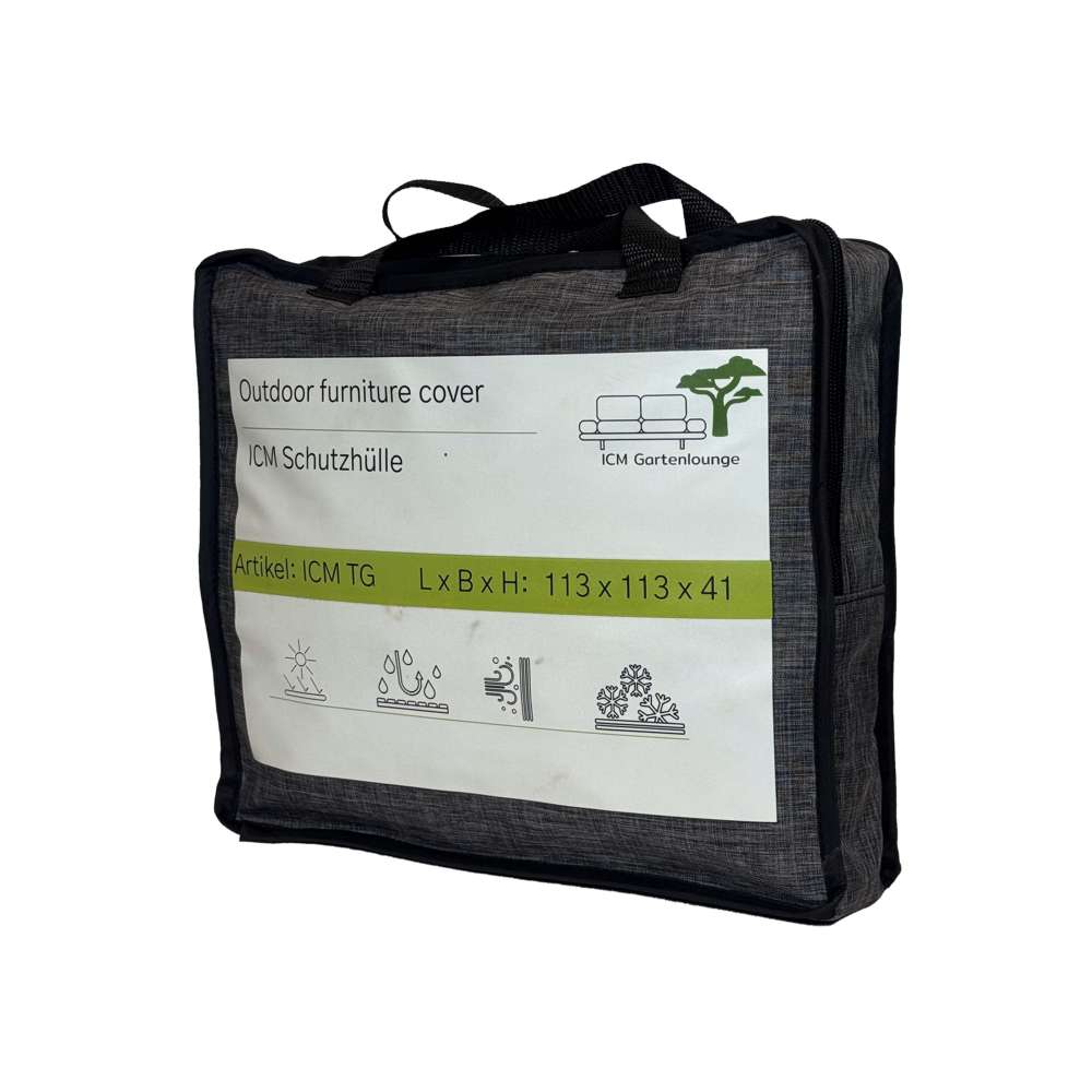ICM Gartenlounge Schutzhülle für Tisch – Wetterbeständiger Schutz, passend für ICM Gartenlounge, inklusive praktischer Verpackung