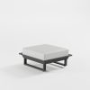 ICM Monacco 1‑Sitzer Anstellmodul Anthrazit für modulare Outdoor‑Lounges