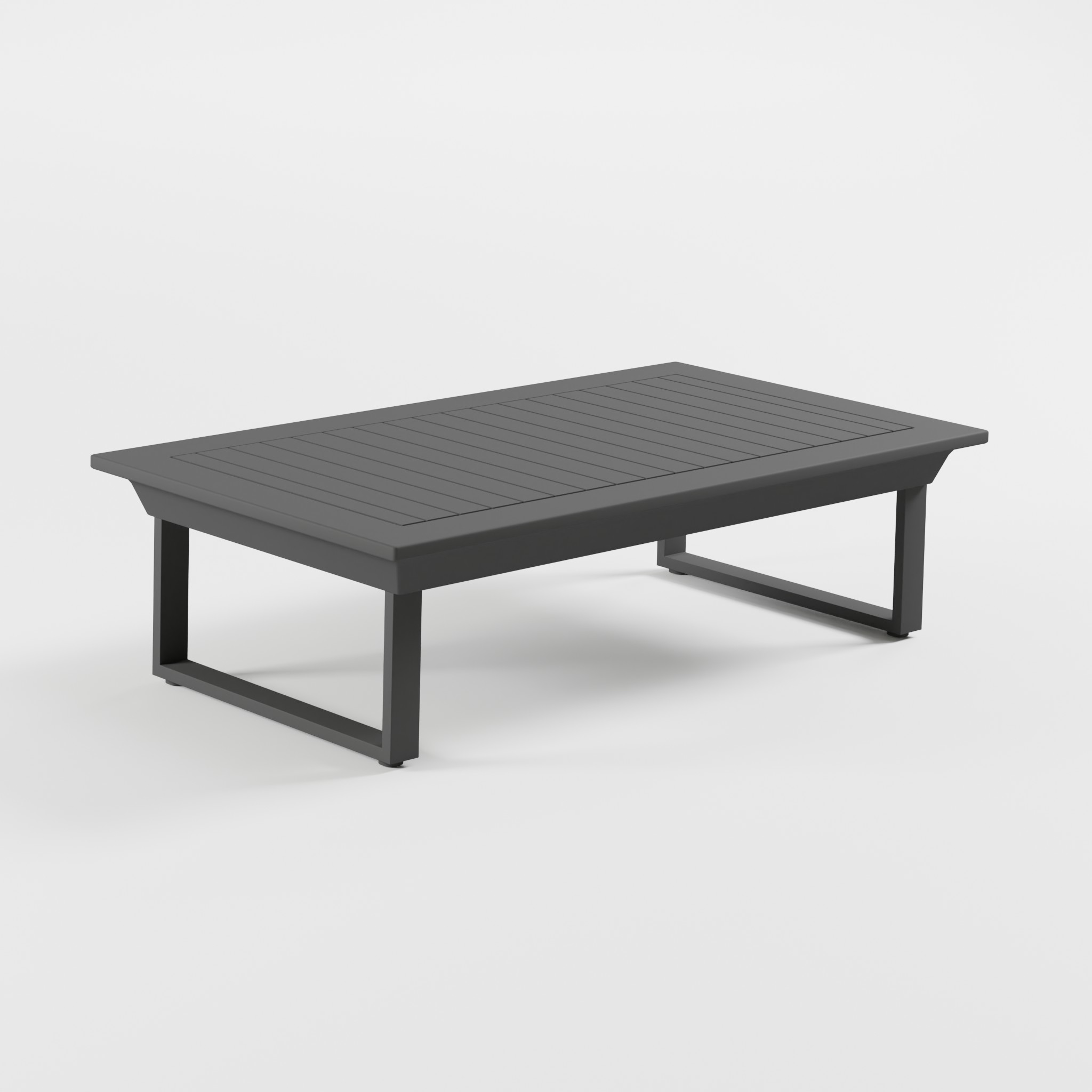 icm-outdoor-loungetisch-142x82-cm-anthrazit-aluminium-gartentisch-loungetisch-terrasse-balkon-modern Outdoor Loungetisch 142 × 82 cm aus Aluminium in Anthrazit von ICM für Garten, Terrasse, Balkon und moderne Outdoorbereiche