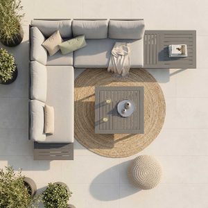 Exklusive Gartenlounge Detail