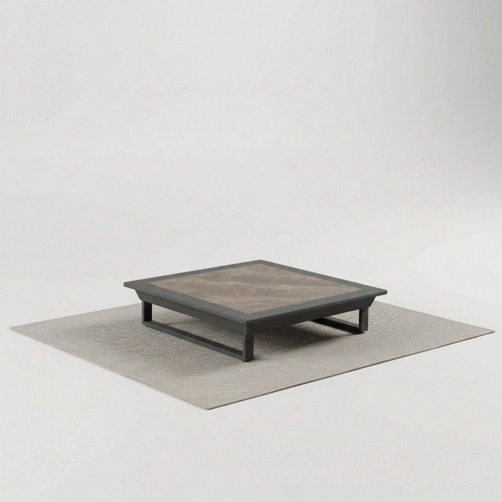 Moderner Lounge Tisch für modulare Outdoor Lounge von ICM