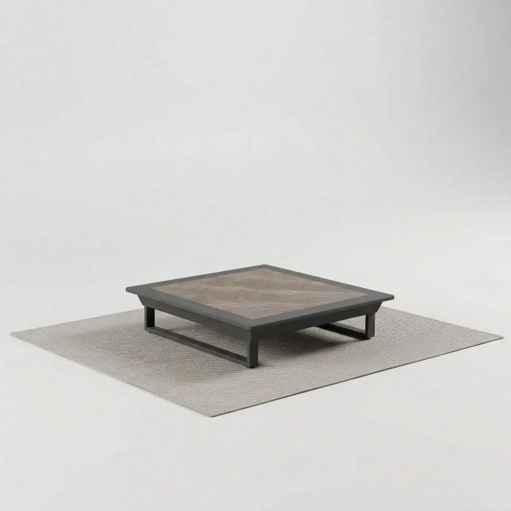 Moderner Lounge Tisch für modulare Outdoor Lounge von ICM