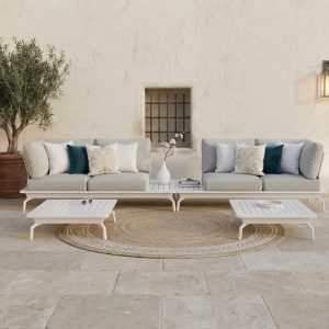 Exklusive Gartenlounge Detail