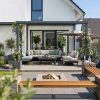 Gartenlounge St. Tropez in Anthrazit aus Aluminium – hochwertiges modulares Outdoor Lounge Set für anspruchsvolle Terrassen